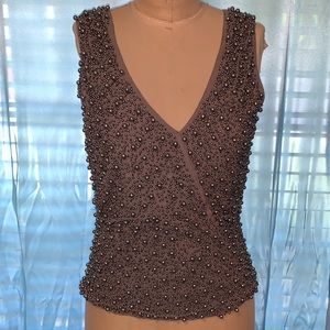 Marciano beaded top